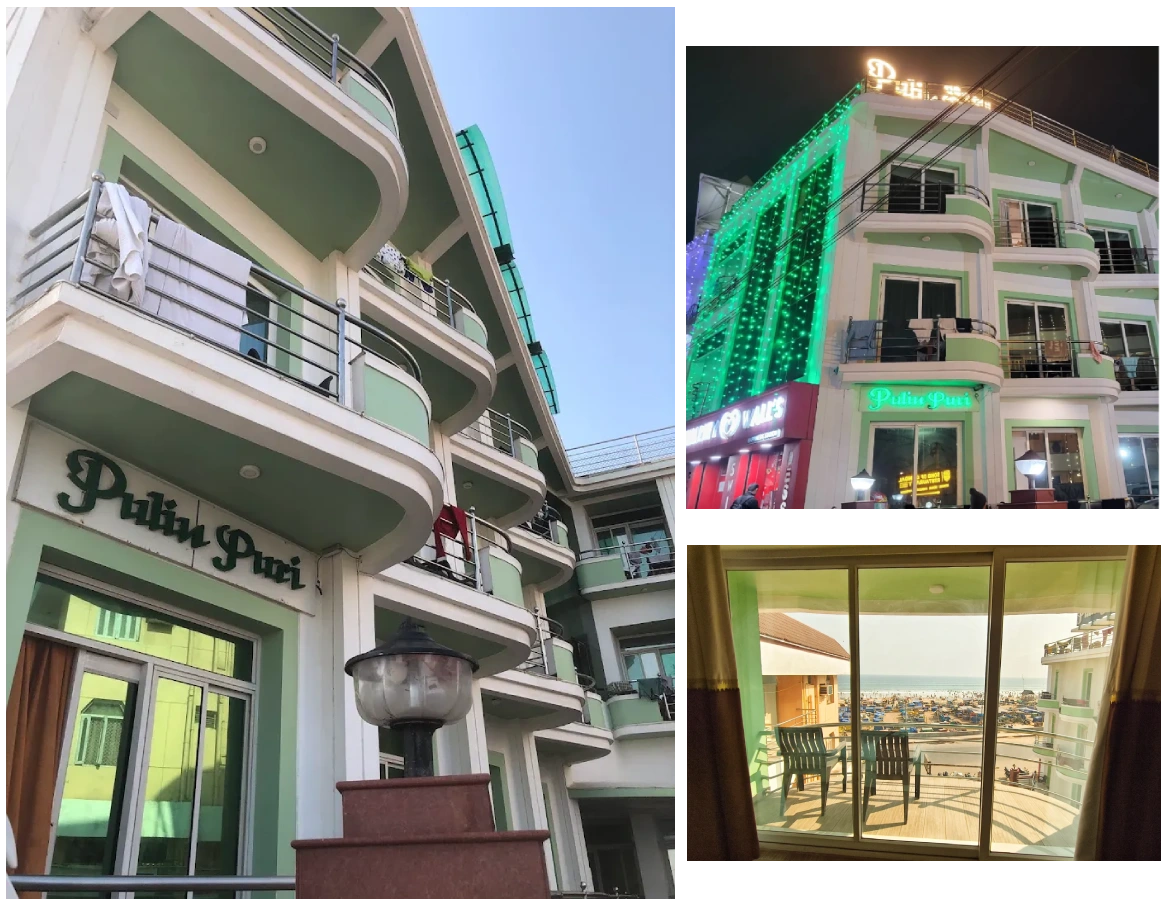 Hotel Pulin Puri Sea Facing Room